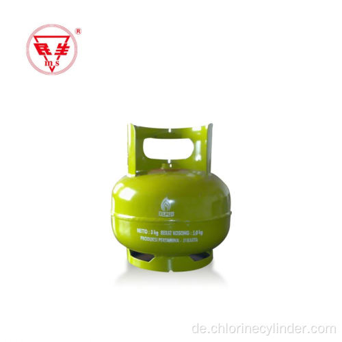 Gas nachfüllter 2 kg LPG -Zylinder für die Industrie medizinisch